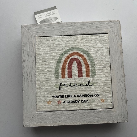 Hallmark Friend Wooden Wall Box Sign NWT - Picture 3 of 8